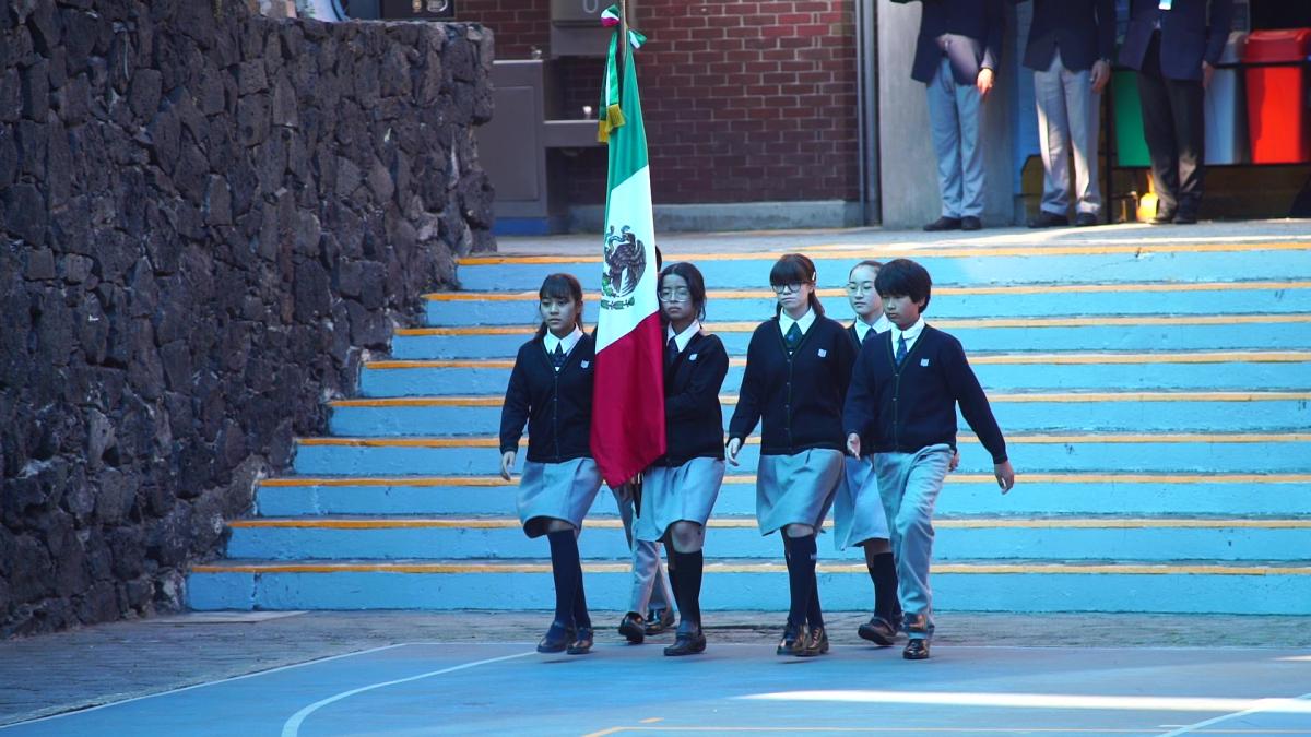 エスコルタ　メキシコ国旗